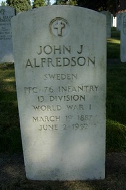 Hjalmar Julius
 John  Alfredson 1887-1952