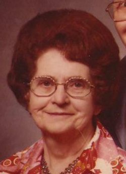 
 Lydia Barbara Christman - Evans 1906-2003